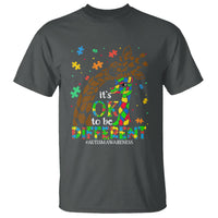 Giraffe Autism T Shirt Its Ok To Be Different Giraffe Mom And Baby - Wonder Print Shop