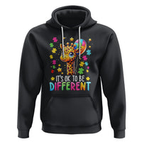 Autism Month Hoodie It's Ok To Be Different Cute Jigsaw Puzzle Balloon - Wonder Print Shop