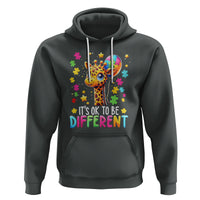 Autism Month Hoodie It's Ok To Be Different Cute Jigsaw Puzzle Balloon - Wonder Print Shop