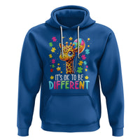 Autism Month Hoodie It's Ok To Be Different Cute Jigsaw Puzzle Balloon - Wonder Print Shop