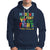 Autism Parents Hoodie My Son Fight Is My Fight Family Support Puzzle Ribbon - Wonder Print Shop