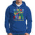 Autism Parents Hoodie My Son Fight Is My Fight Family Support Puzzle Ribbon - Wonder Print Shop