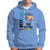 Autism Grandparents Hoodie I Wear Blue For My Grandson Because His Fight is My Fight - Wonder Print Shop