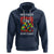 Autism Support Hoodie His Fight is My Fight Jigsaw Puzzle Boxing Gloves - Wonder Print Shop