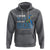 Autism Parents Hoodie I Wear Blue For My Son Family Support Puzzle Blue Ribbon - Wonder Print Shop