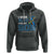 Autism Parents Hoodie I Wear Blue For My Son Family Support Puzzle Blue Ribbon - Wonder Print Shop