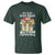 Autism Support T Shirt Her Fight is My Fight Together Puzzle Ribbon Raised Fists - Wonder Print Shop