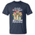 Autism Support T Shirt Her Fight is My Fight Together Puzzle Ribbon Raised Fists - Wonder Print Shop