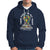 Proud Autism Supporter Hoodie Their Fight is My Fight Raised Fist Fighters - Wonder Print Shop