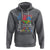 Autism Grandparents Hoodie I Wear Blue For My Grandson Because His Fight is My Fight Grandma Grandpa - Wonder Print Shop