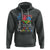 Autism Grandparents Hoodie I Wear Blue For My Grandson Because His Fight is My Fight Grandma Grandpa - Wonder Print Shop