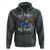 Autism Support Hoodie Her Fight Is My FightRainbow Infinity With Feather Butterflies - Wonder Print Shop