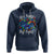 Autism Support Hoodie Her Fight Is My FightRainbow Infinity With Feather Butterflies - Wonder Print Shop