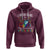Autism Grandparents Hoodie I Wear Blue For My Grandson Grandma Grandpa Rainbow Infinity with Feather Butterfly - Wonder Print Shop