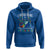 Autism Grandparents Hoodie I Wear Blue For My Grandson Grandma Grandpa Rainbow Infinity with Feather Butterfly - Wonder Print Shop