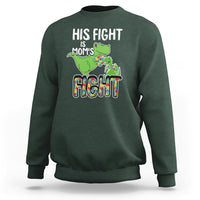 Dinosaur Autism Mama Sweatshirt His Fight Is Mom's Fight Acceot Love Support Jigsaw Puzzle - Wonder Print Shop