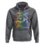 Autism Support Hoodie Her Fight Is My Fight Floral Rainbow Ribbon - Wonder Print Shop