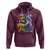 Autism Support Hoodie Her Fight Is My Fight Floral Rainbow Ribbon - Wonder Print Shop