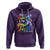 Autism Support Hoodie Her Fight Is My Fight Floral Rainbow Ribbon - Wonder Print Shop