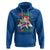 Autism Support Hoodie Her Fight Is My Fight Cute Dabbing Unicorn Rainbow - Wonder Print Shop