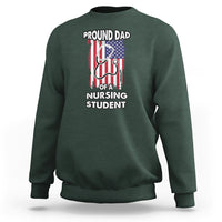Dad Nurse Sweatshirt Proud Dad Of A Nursing Student - Wonder Print Shop