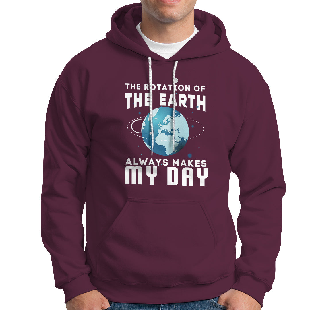 The Rotation Of The Earth Hoodie - Wonder Print Shop
