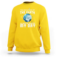 The Rotation Of The Earth Sweatshirt - Wonder Print Shop