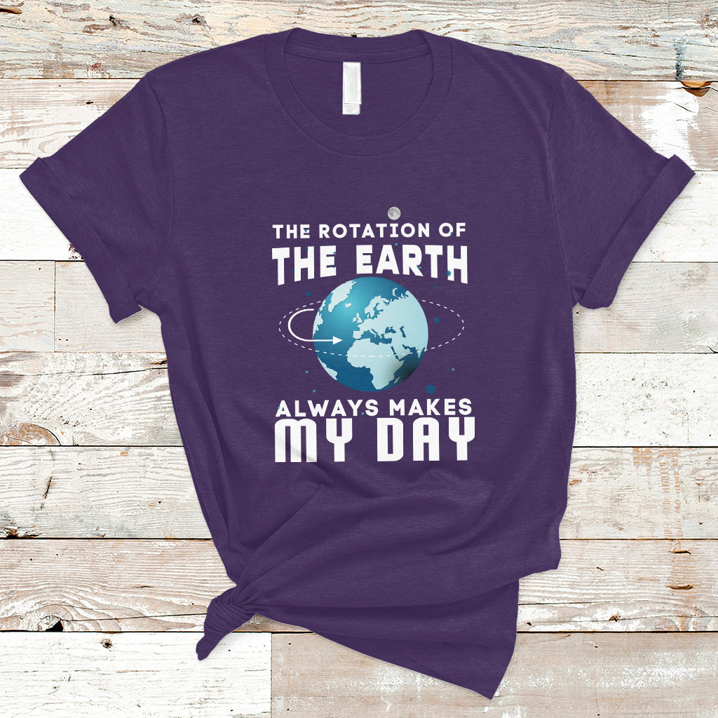 The Rotation Of The Earth T Shirt - Wonder Print Shop