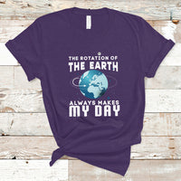 The Rotation Of The Earth T Shirt - Wonder Print Shop