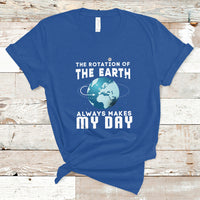 The Rotation Of The Earth T Shirt - Wonder Print Shop