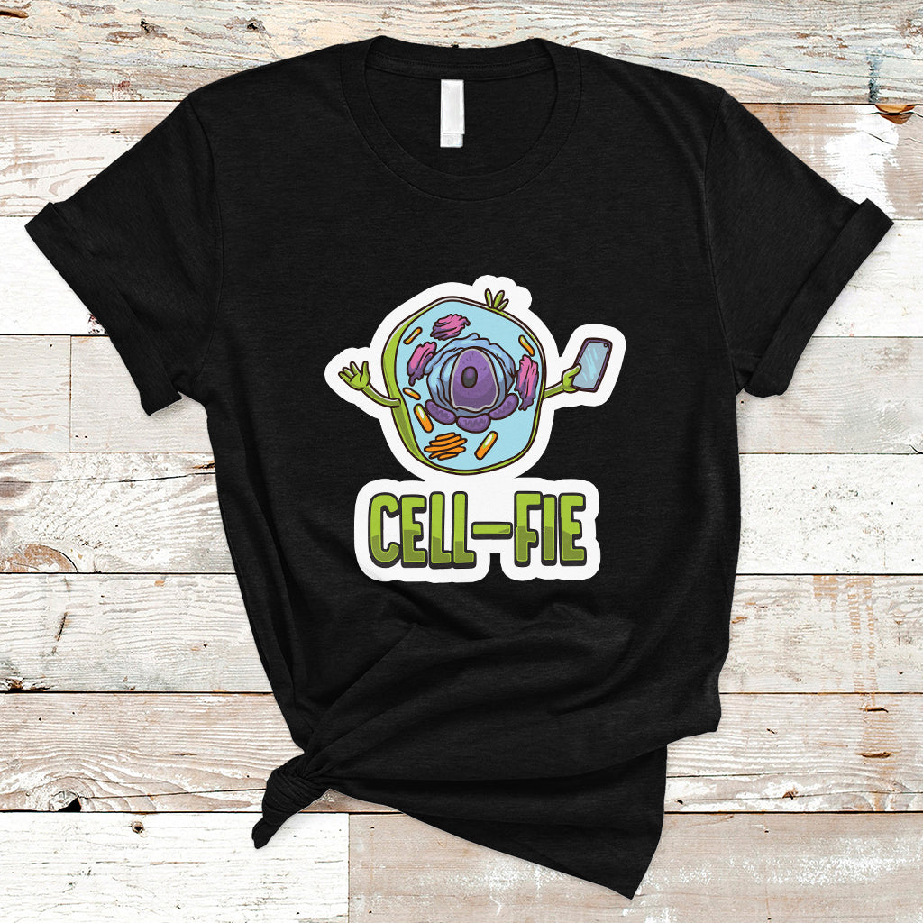 Funny Biology T Shirt Cell Fie - Wonder Print Shop