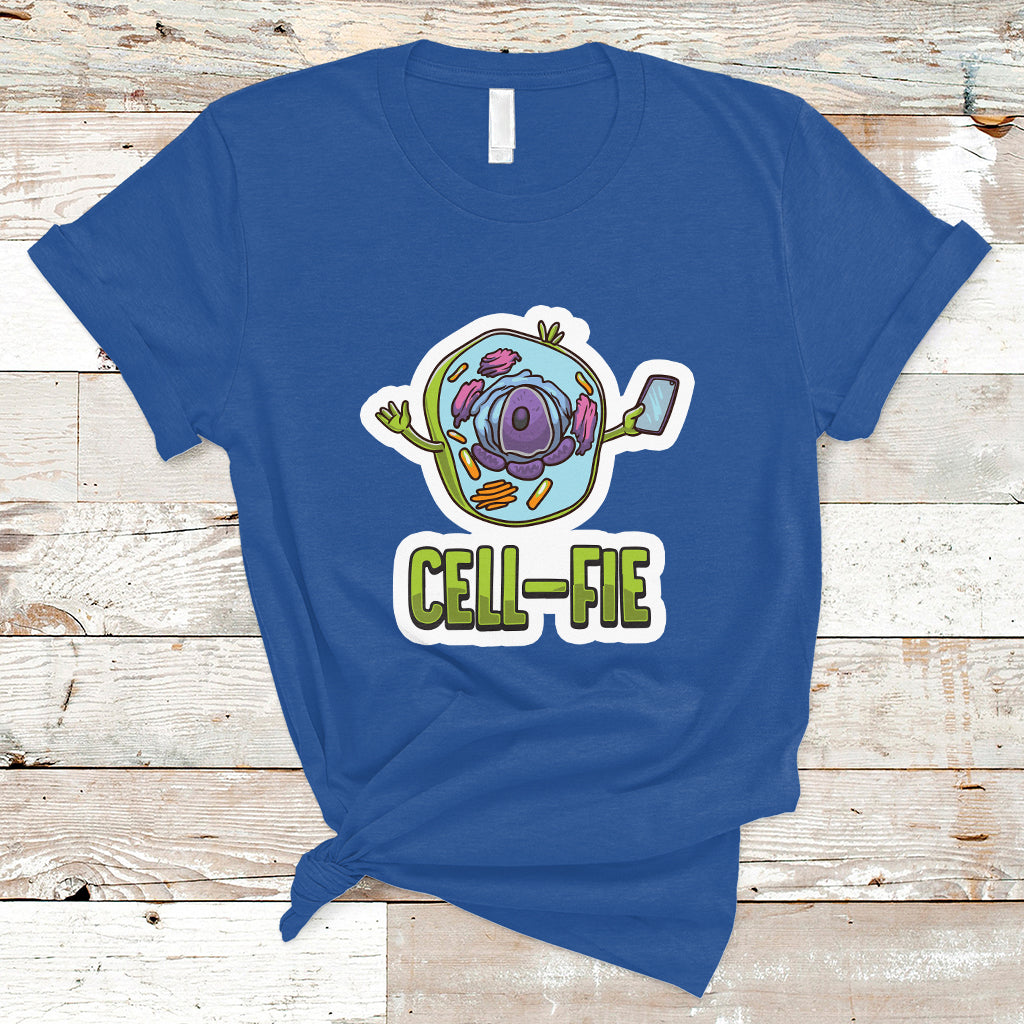 Funny Biology T Shirt Cell Fie - Wonder Print Shop
