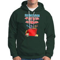 Sarcasm My Gift To You All Year Long Funny Christmas Hoodie - Wonder Print Shop