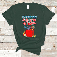 Sarcasm My Gift To You All Year Long Funny Christmas T Shirt - Wonder Print Shop