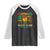Juneteenth Raglan Shirt Breaking Every Chain Since 1865 American Flag
