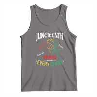 Juneteenth 1865 Tank Top Breaking Every Chain Freeish Black Freedom