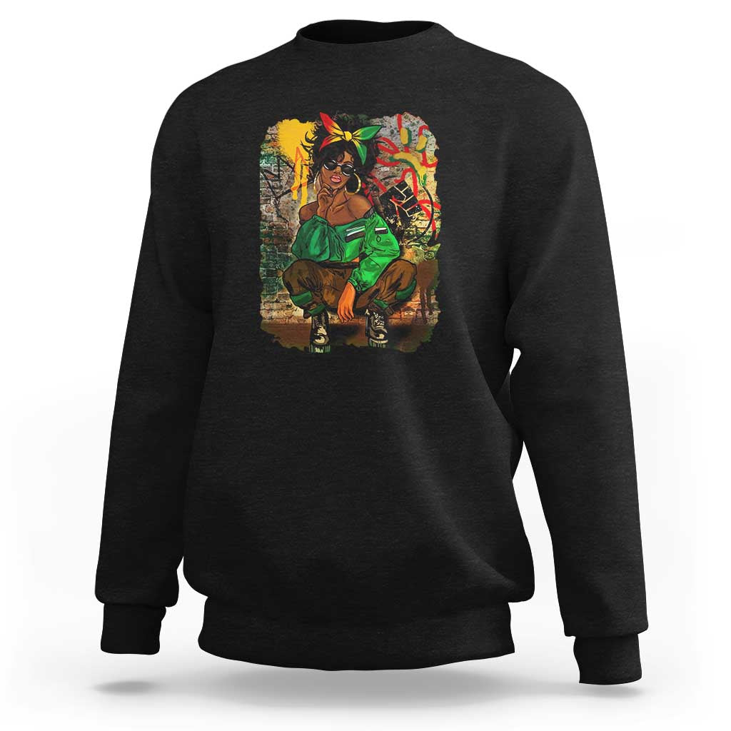 Black Heritage Sweatshirt For Melanin Black Women - Wonder Print Shop