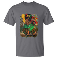 Black Heritage T Shirt For Melanin Black Women - Wonder Print Shop