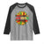 Juneteenth Raglan Shirt Sunflower with Fist Black History