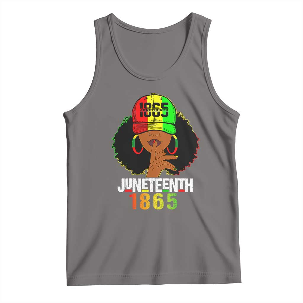 Afro Queen Tank Top Juneteenth 1865