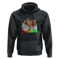 Queen Afro Hoodie Juneteenth 1865 - Wonder Print Shop