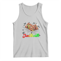 Juneteenth Celebration Tank Top Since 1865 Women Nails Butterflies