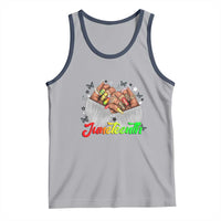 Juneteenth Celebration Tank Top Since 1865 Women Nails Butterflies