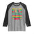 Juneteenth 1865 Independence Day Raglan Shirt