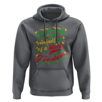 Black History Hoodie Juneteenth Reminds Me Of a Black Freedom - Wonder Print Shop