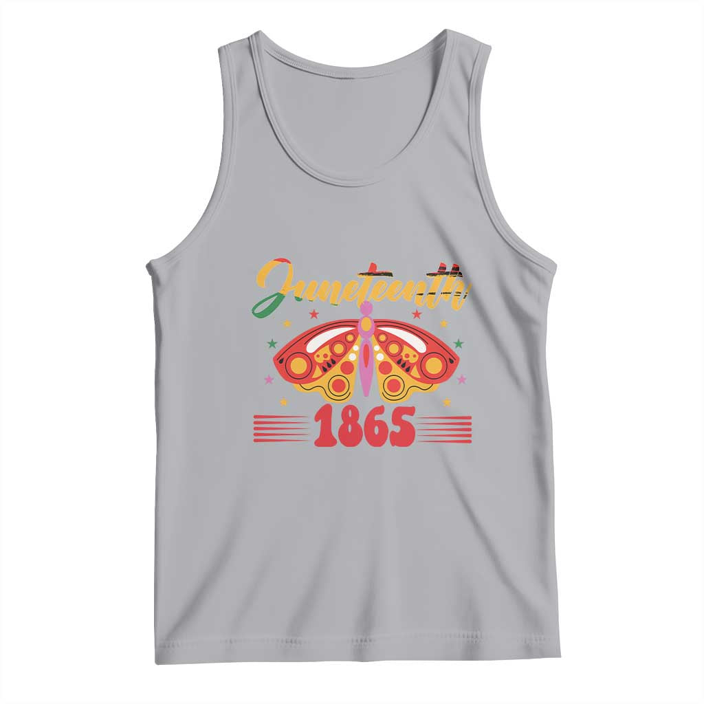 Juneteenth 1865 Butterfly Tank Top