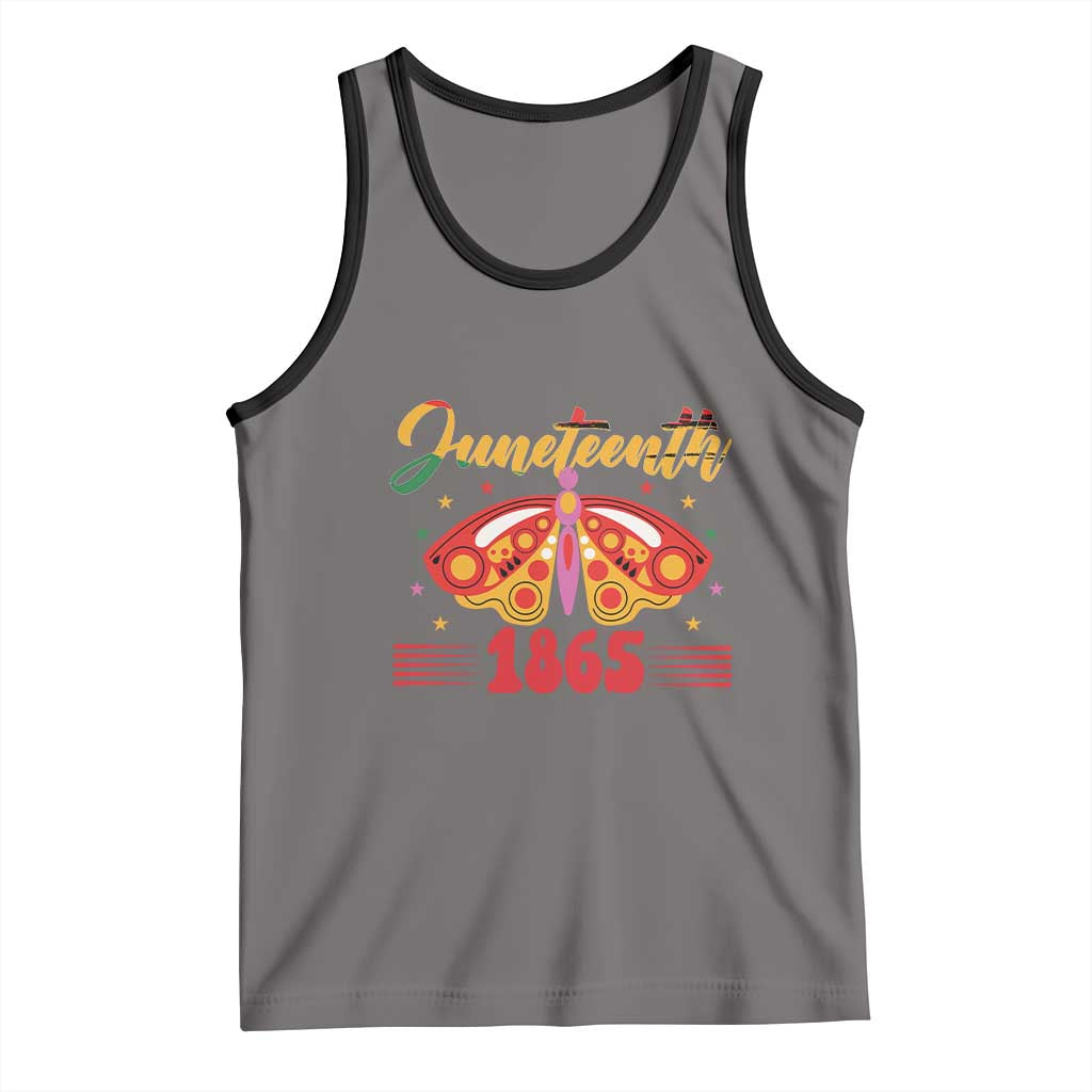 Juneteenth 1865 Butterfly Tank Top
