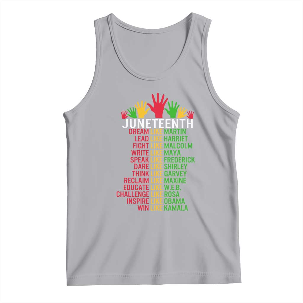 Juneteenth 1865 Tank Top Dream Like Leaders