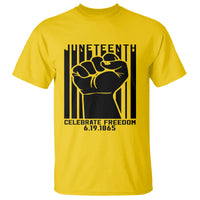 Happy Juneteenth Independence T Shirt - Wonder Print Shop