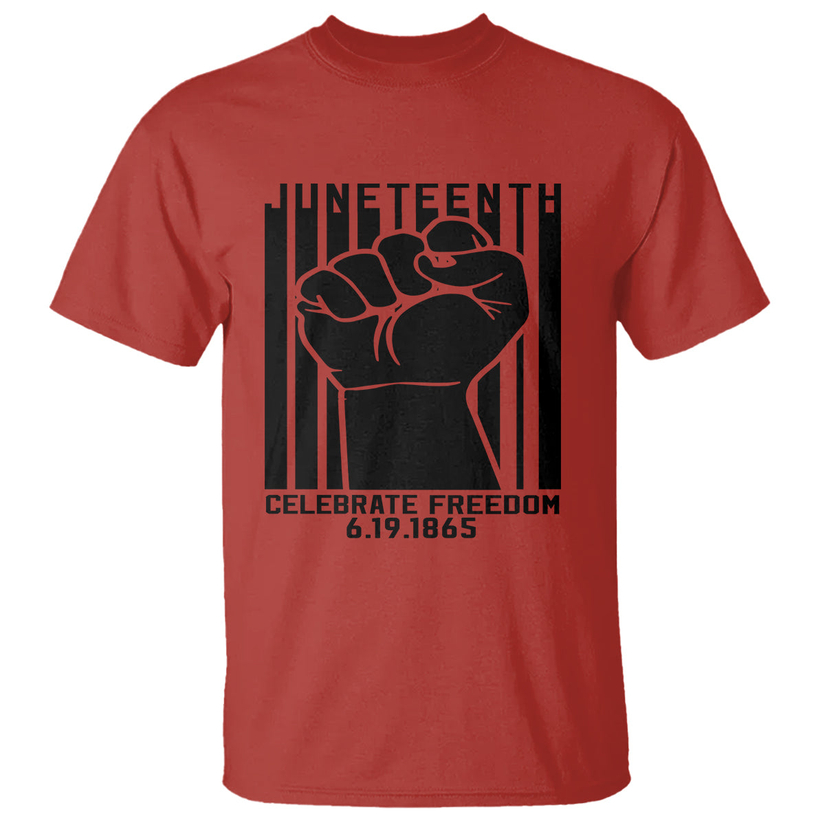 Happy Juneteenth Independence T Shirt - Wonder Print Shop